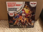 CHAMPIONSHIP MANAGER 2008, RUNES OF MAGIC PC PL NOWA BEZ FOLII IGŁA !
