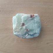 Amazonit surowy naturalny kamień półszlachetny Indie waga ponad 33 gram. 