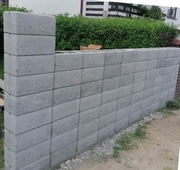 Bloczki Ogrodzeniowe Bloczek Ogrodzeniowy Szary