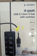 Gembird USB 3.1 Gen 1 4-Port Hub