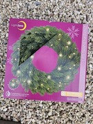 Wianek Led ze stojakami na świece 35cm