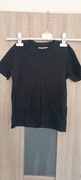 Czarny t-shirt rozmiar 122 Zara
