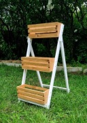 Kwietniki drewniane składane