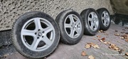 Alufelgi r15 5x100 z zimowymi oponami