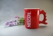 Kubek Nescafe ze smoczym uchem  - unikat