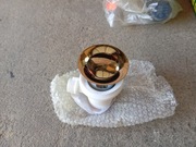 Korek do umywalki spustowy sterowany 5/4" metal chrom