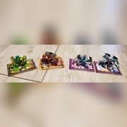 Gormitti- 4 figurki + gazetka