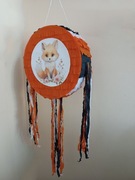 Zestaw piniata lis  zwierzę  kij+imię