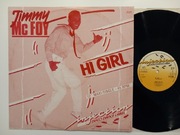 JIMMY Mc Foy  - HI GIRL - MAXI 12" - WINYL ITALO DISCO 