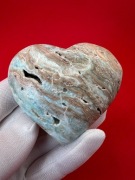 Piękny polerowany, niebieski ARAGONIT - 130 g