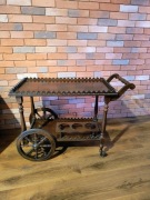 Stolik Bar na kółkach, około 100 letni