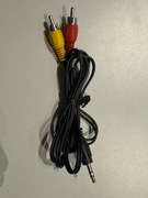 Kabel Audio Jack 3,5 mm - 2x RCA (Cinch) | Do głośników, wzmacniacza 