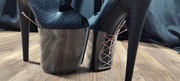 Ochraniacze na buty pole dance exo exotic szklanki sandałki 