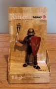 Schleich rycerz piechur z buławą figurka model wycofany