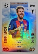 Match Attax 2025/26 [351] Lionel Messi CUP CHAMPION