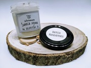 WEGAŃSKA ŚWIECA SOJOWA HANDMADE ! NA KŁOPOTÓW STO