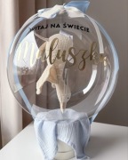 BalloonBox Balon z prezentem w środku na baby shower urodziny chrzest