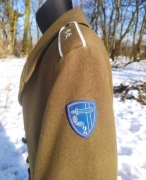 Duży sukienny dwurzędowy Płaszcz wz. 201A/MON  roz 116/180 pas 110 2RBL