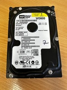 Dysk twardy WD800BB-22JHa0 80 GB PATA (IDE/ATA) 3,5" 