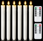 6x Świeczka Led z Prawdziwego Wosku Pilot OPIS