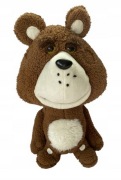 Miś PLUSH, sieci Plus z reklamy TV + GRATIS. Niegrzeczny misiek Teddy 33cm