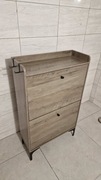 Szafka na buty z 2 klapowymi szufladami 60 24 100 cm