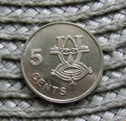 Wyspy Salamona 5 Cent 2005r