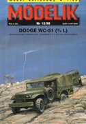 Model kartonowy Modelik DODGE WC-51 1:25