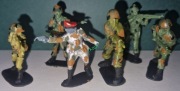 Żołnierzyki w kamuflażu - Kolekcjonerskie figurki 6 szt. (5 cm)