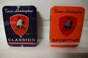 Metalowe pudełka - Conino Lamborghini , nieużywane + trzecie gratis