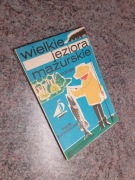 Mapa Wielkie jeziora mazurskie PRL [PPWK 1988] BDB STAN 