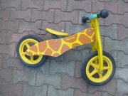 Rowerek biegowy dla dziecka, drewniany