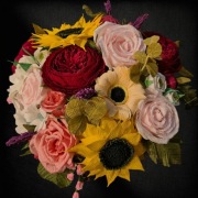 Flowers box, kwiaty, bukiety, prezent