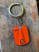 Oryginalny pomarańczowy brelok do kluczy Vespa