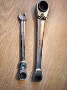 Klucz płasko-oczkowy z grzechotką