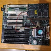 Retro płyta główna socket 7 Pentium 100mhz