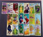 Teletubisie Teletubbies obrazki naklejki z gum vintage PRL