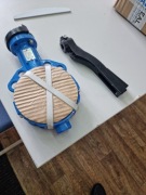 Przepustnica teflonowa Dn 80