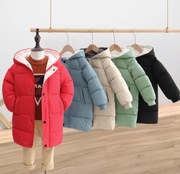 Kurtka zimowa firmy PatPat, roz. 122cm, czarny.