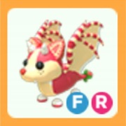 Strawberry Shortcake Bat Dragon FR - Roblox Adopt Me