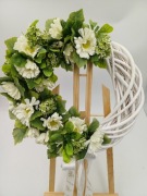 Komunijny  wianek na drzwi  