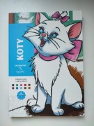 Kolorowanka antystresowa art therapy Disney - Koty