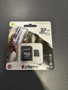 Karta microSD z adapterem 32GB Kingston