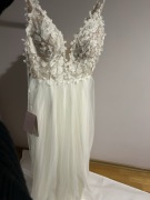 Suknia ślubna L 40 NOWA z metką liście boho