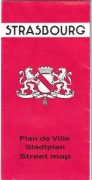 Strasbourg - plan z opisami.