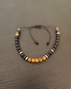 Męska bransoletka z Tygrysim okiem 