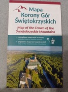 Korona Gór Świętokrzyskich mapa laminowana 2025