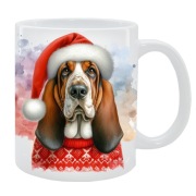 KUBEK Z PSEM Basset hound - PREZENT, PERSONALIZOWANY, 24HWYS