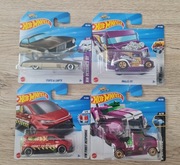 Zestaw 4 autek Hot Wheels TH Treasure Hunt 