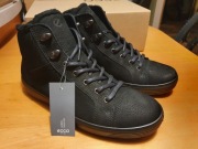 Buty zimowe wodoodporne ECCO Soft 7 Tred II ocieplane skórzane 44 EU 28 CM